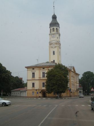 Snjatyn, den första staden i Galizien efter det att vi lämnat Bukovina.